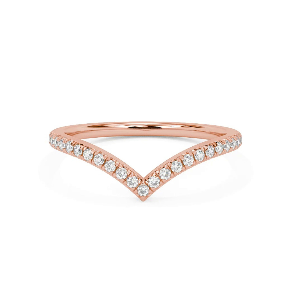 360 degree view of Kensley Pavé Diamond V-Band