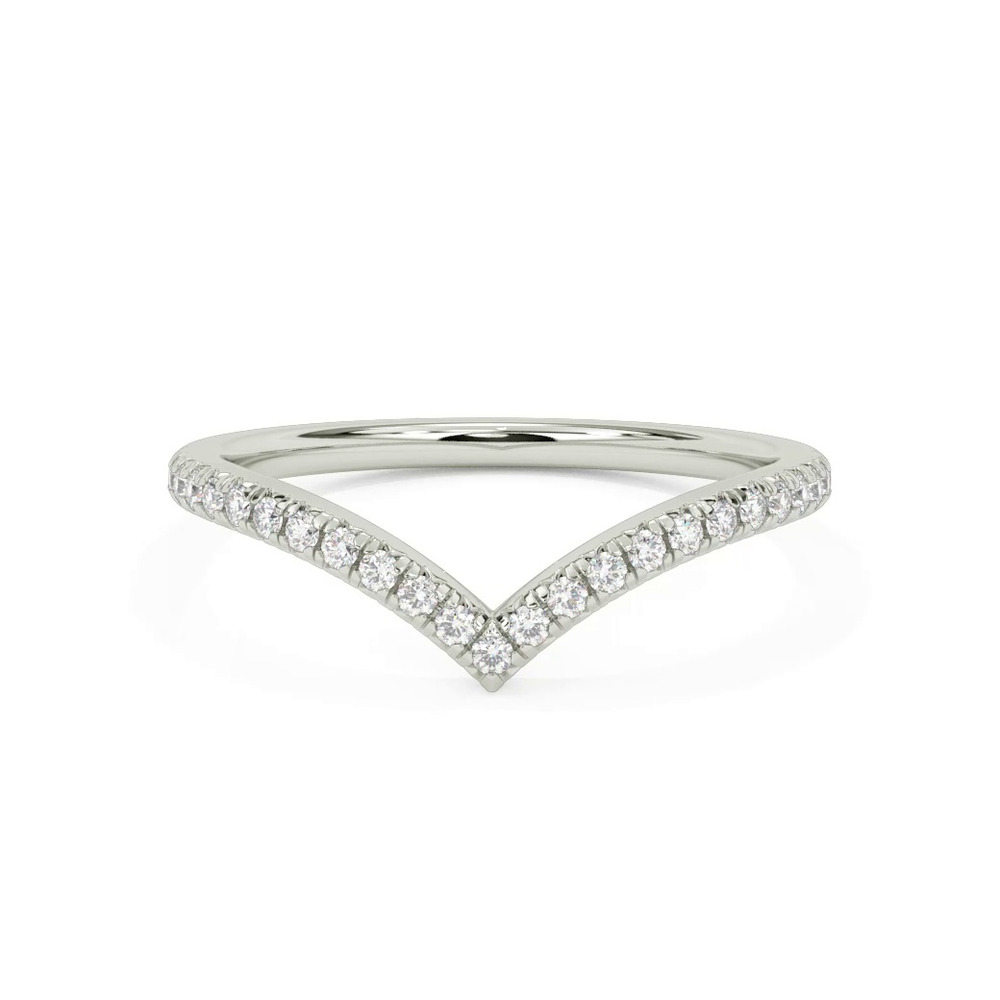 360 degree view of Kensley Pavé Diamond V-Band