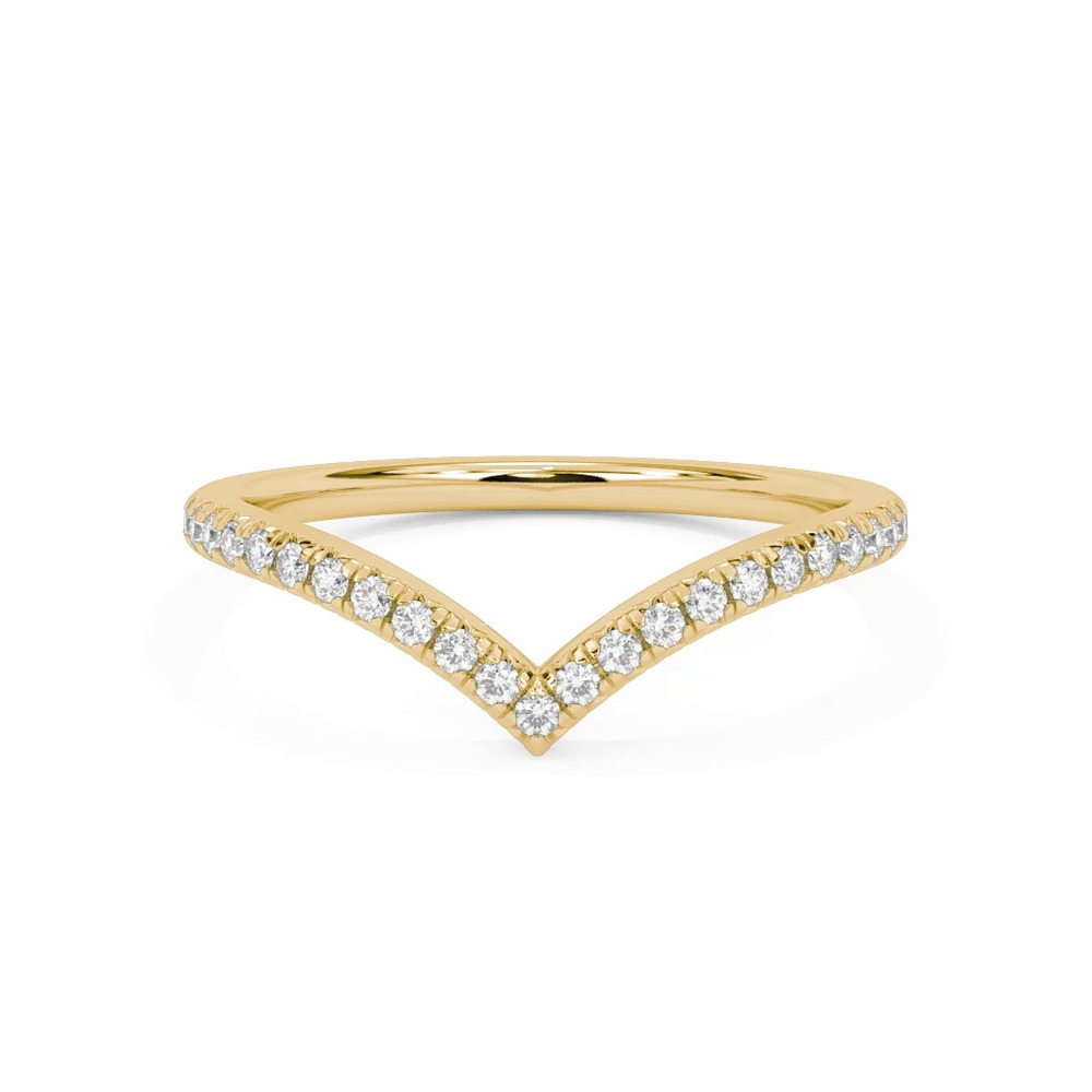 360 degree view of Kensley Pavé Diamond V-Band