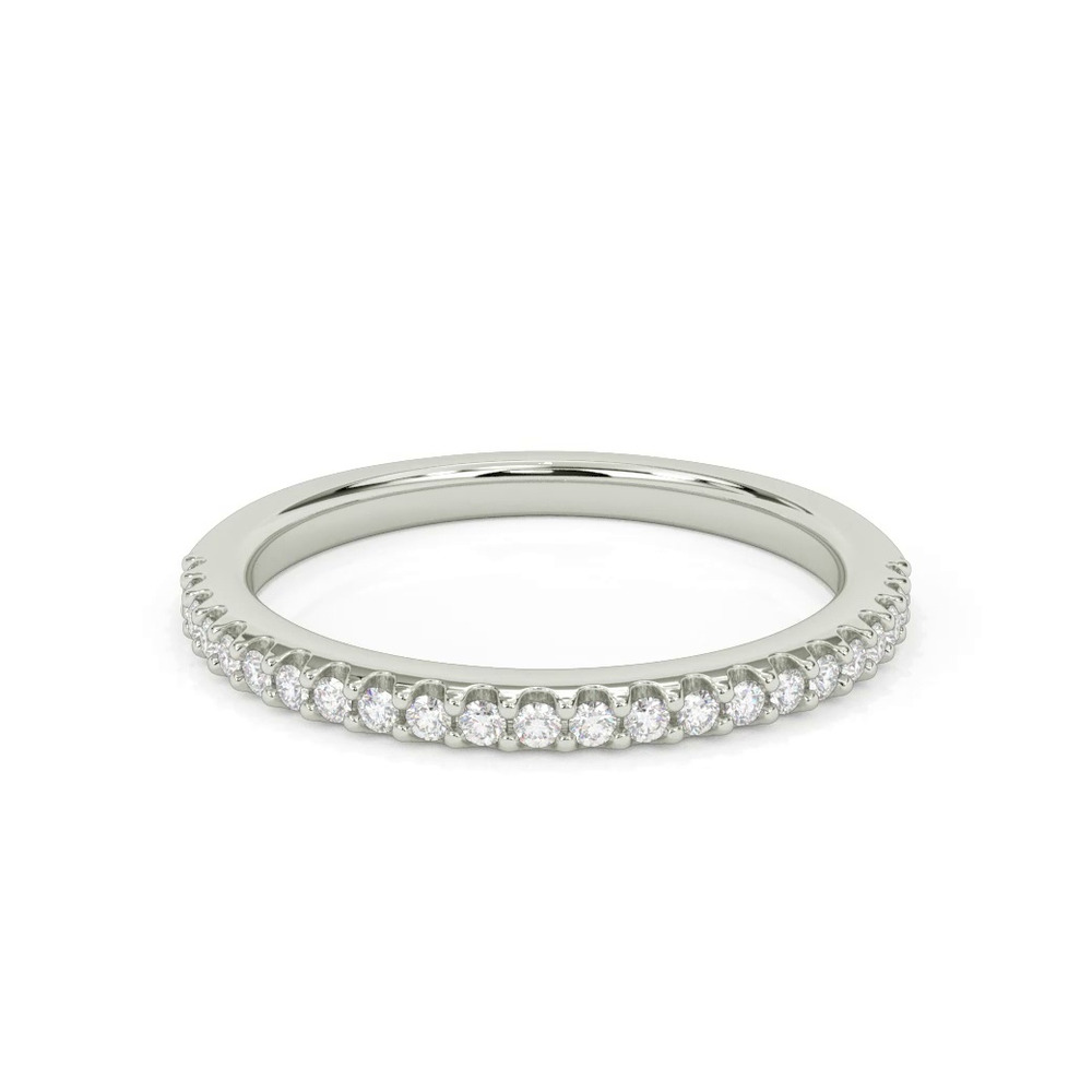 360 degree view of Camelia Pavé Diamond Band