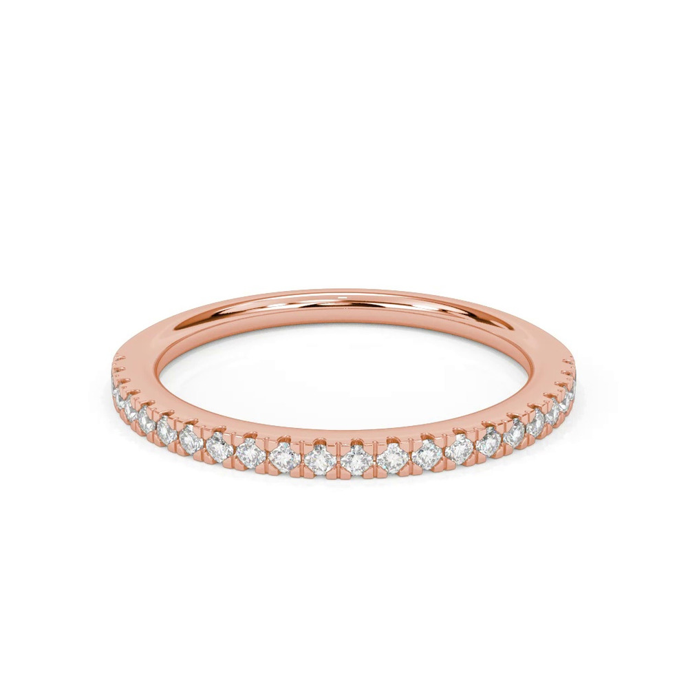 360 degree view of Manon Pavé Diamond Band