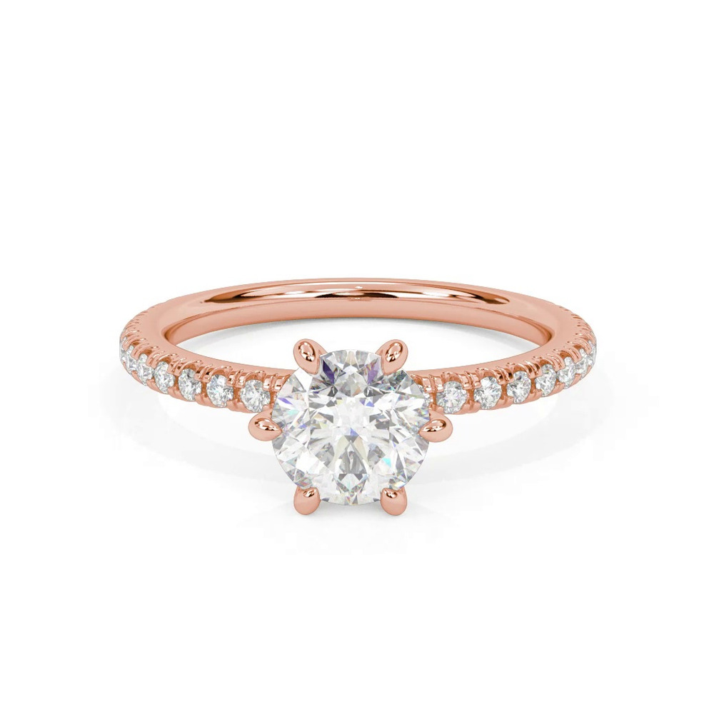 360 degree view of Josie Engagement Ring