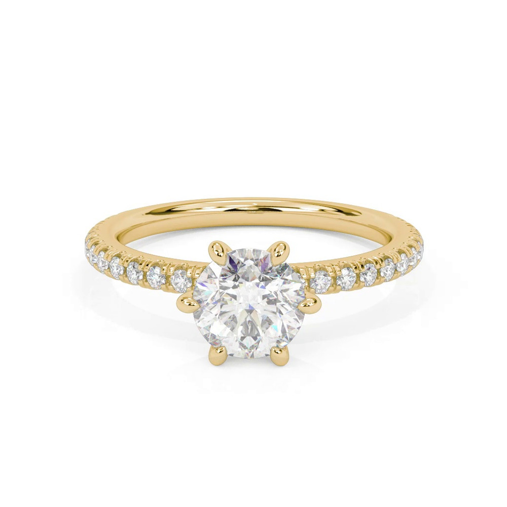 360 degree view of Josie Engagement Ring
