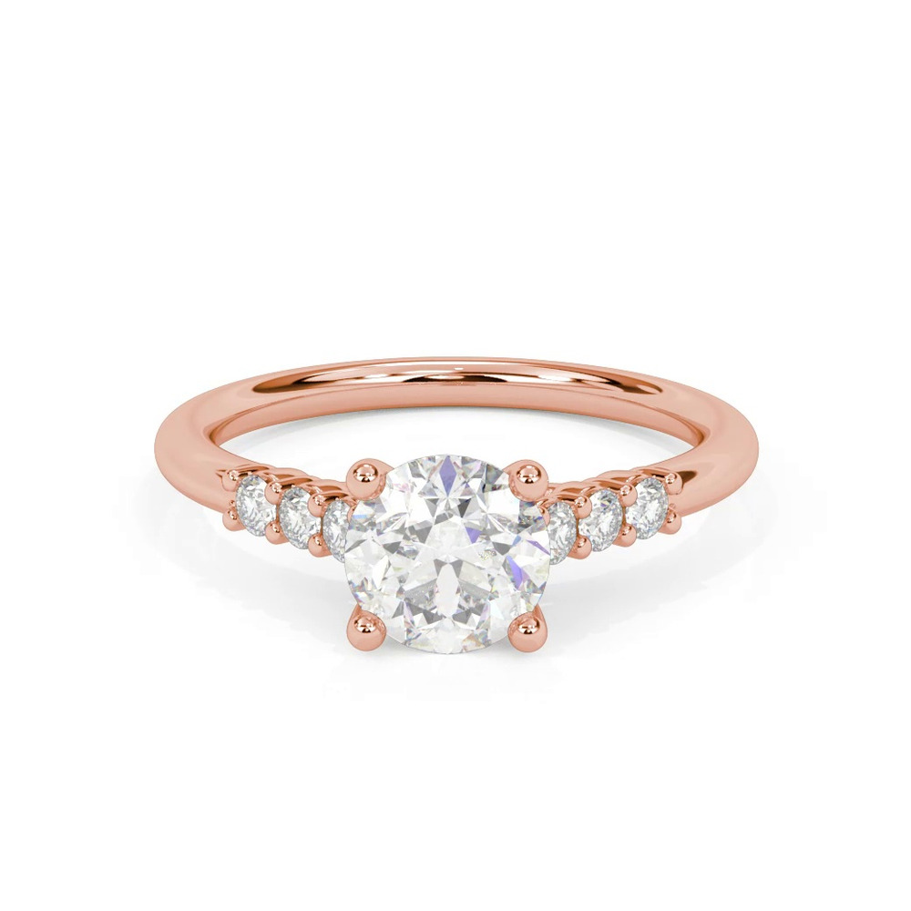 360 degree view of Elizabeth Diamond Engagement Ring