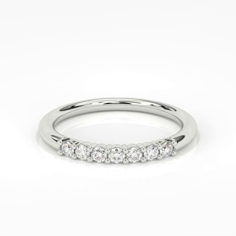 360 degree view of Elizabeth Diamond Matching Wedding Band