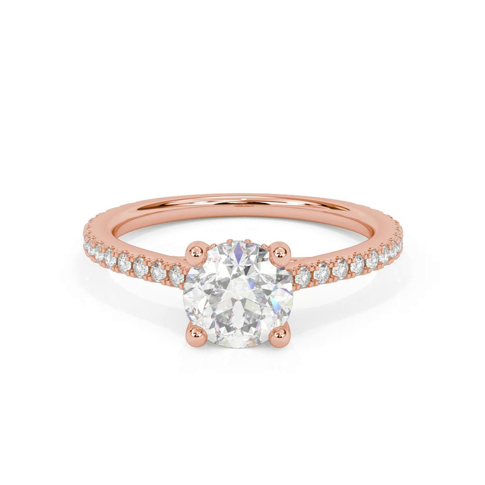360 degree view of Caroline Classic Diamond Engagement Ring