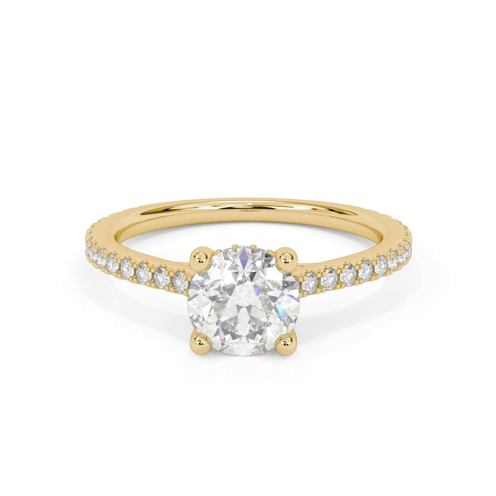 360 degree view of Caroline Classic Diamond Engagement Ring