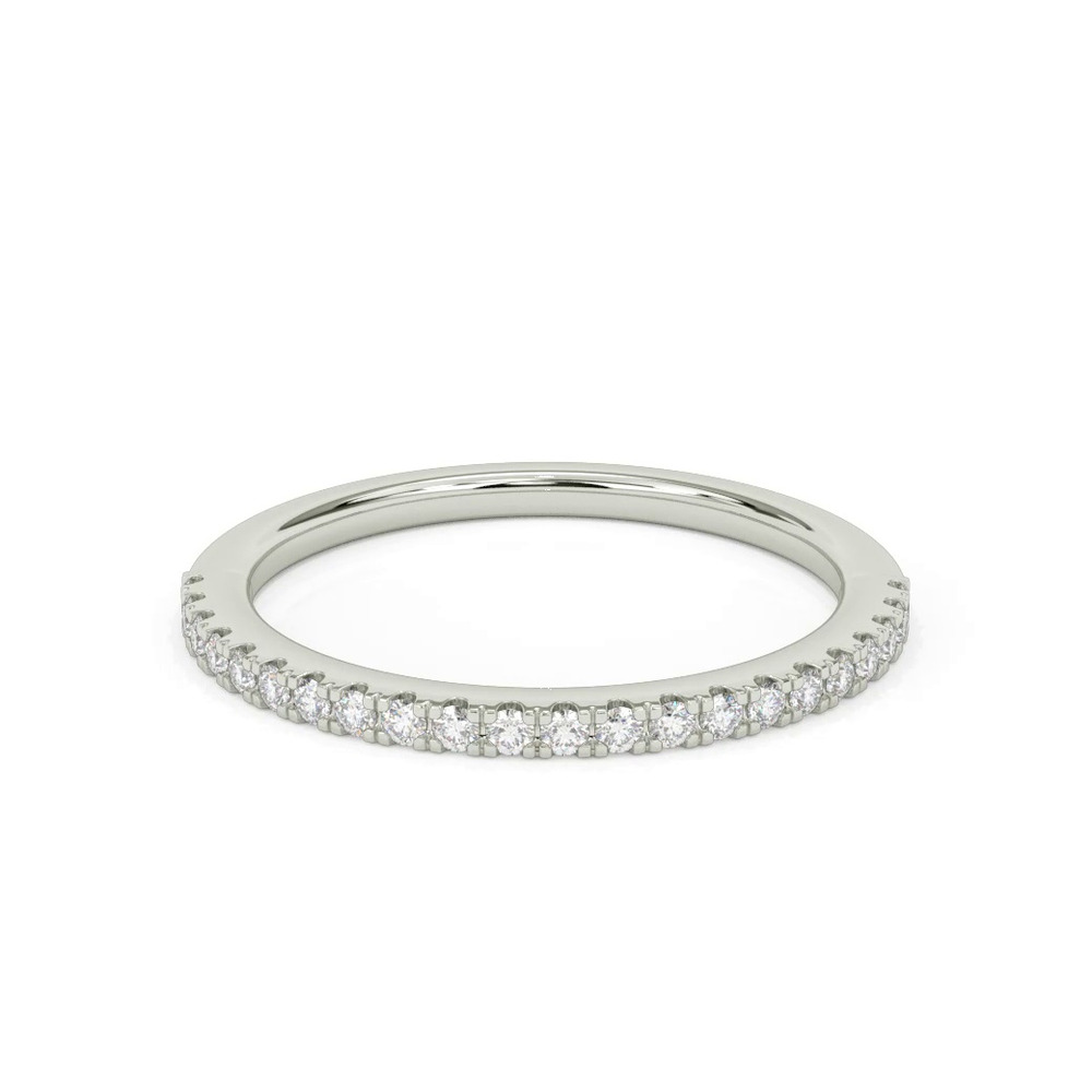 360 degree view of Royalty Pavé Diamond Band