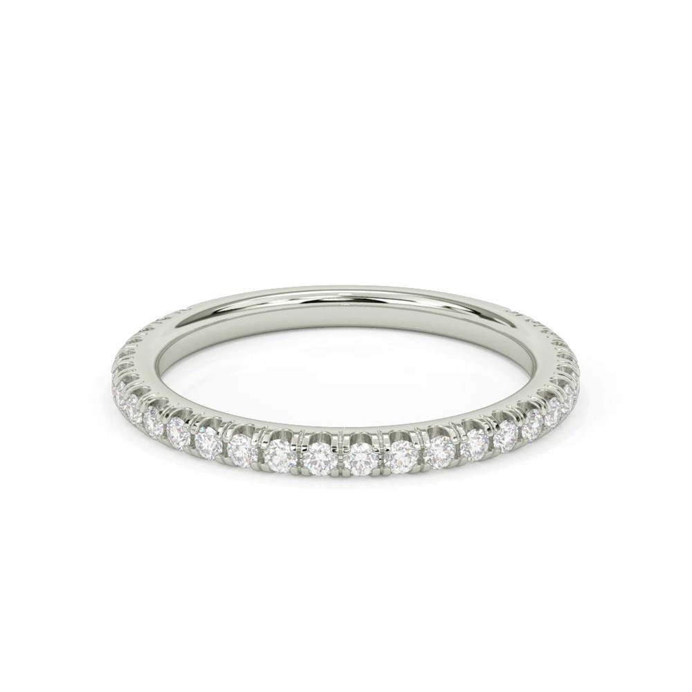 360 degree view of Dianne Classic Pavé Diamond Band