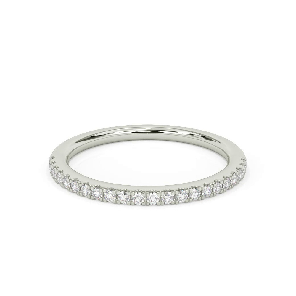 360 degree view of Tasha Pavé Diamond Wedding Band
