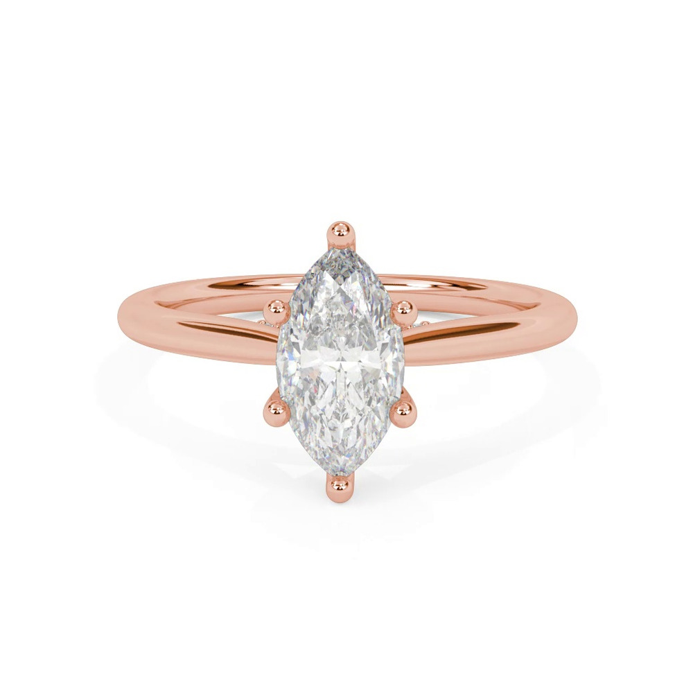 360 degree view of Kate Hidden Halo Diamond Engagement Ring