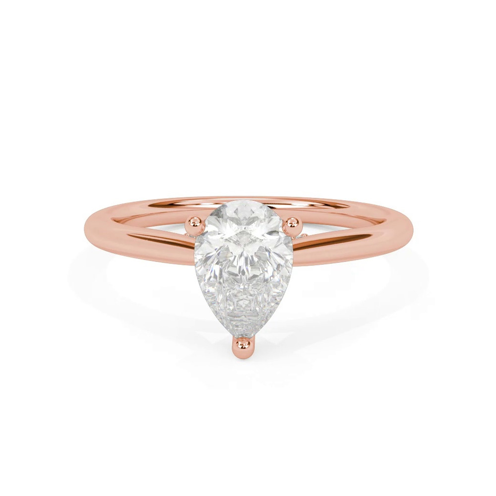 360 degree view of Kate Hidden Halo Diamond Engagement Ring