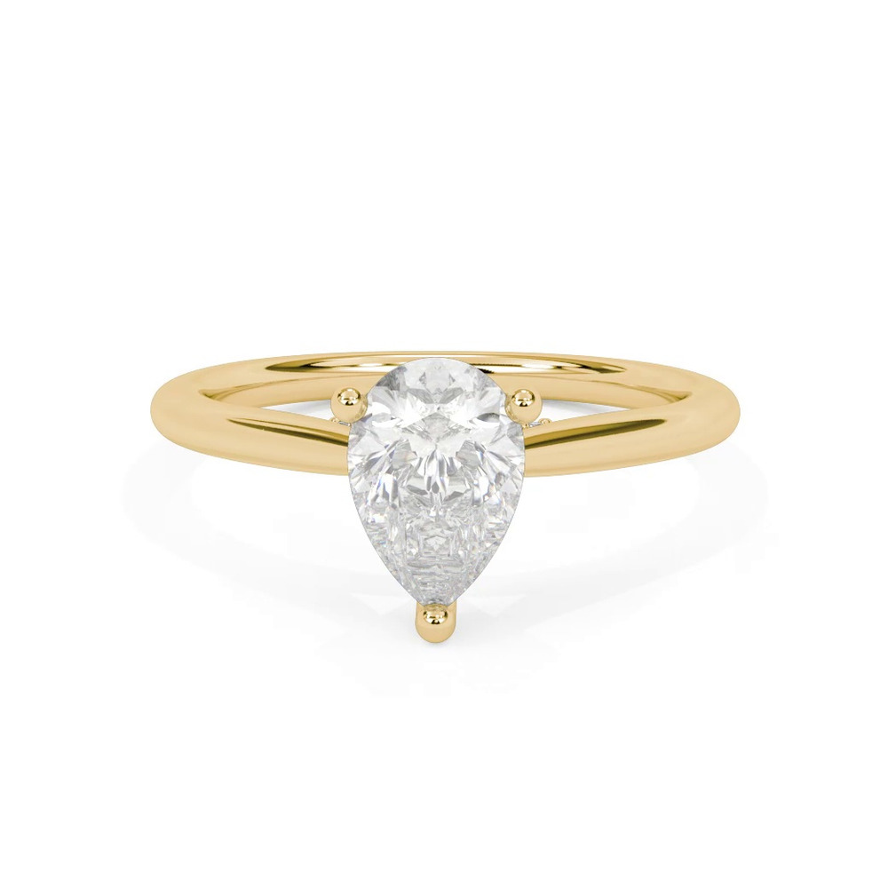 360 degree view of Kate Hidden Halo Diamond Engagement Ring
