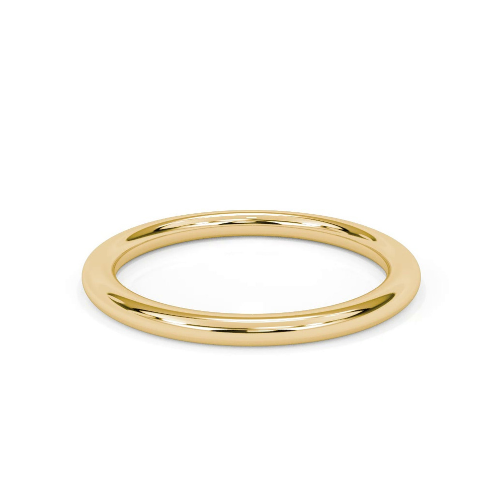 360 degree view of Kate Polished Compatible Wedding Band
