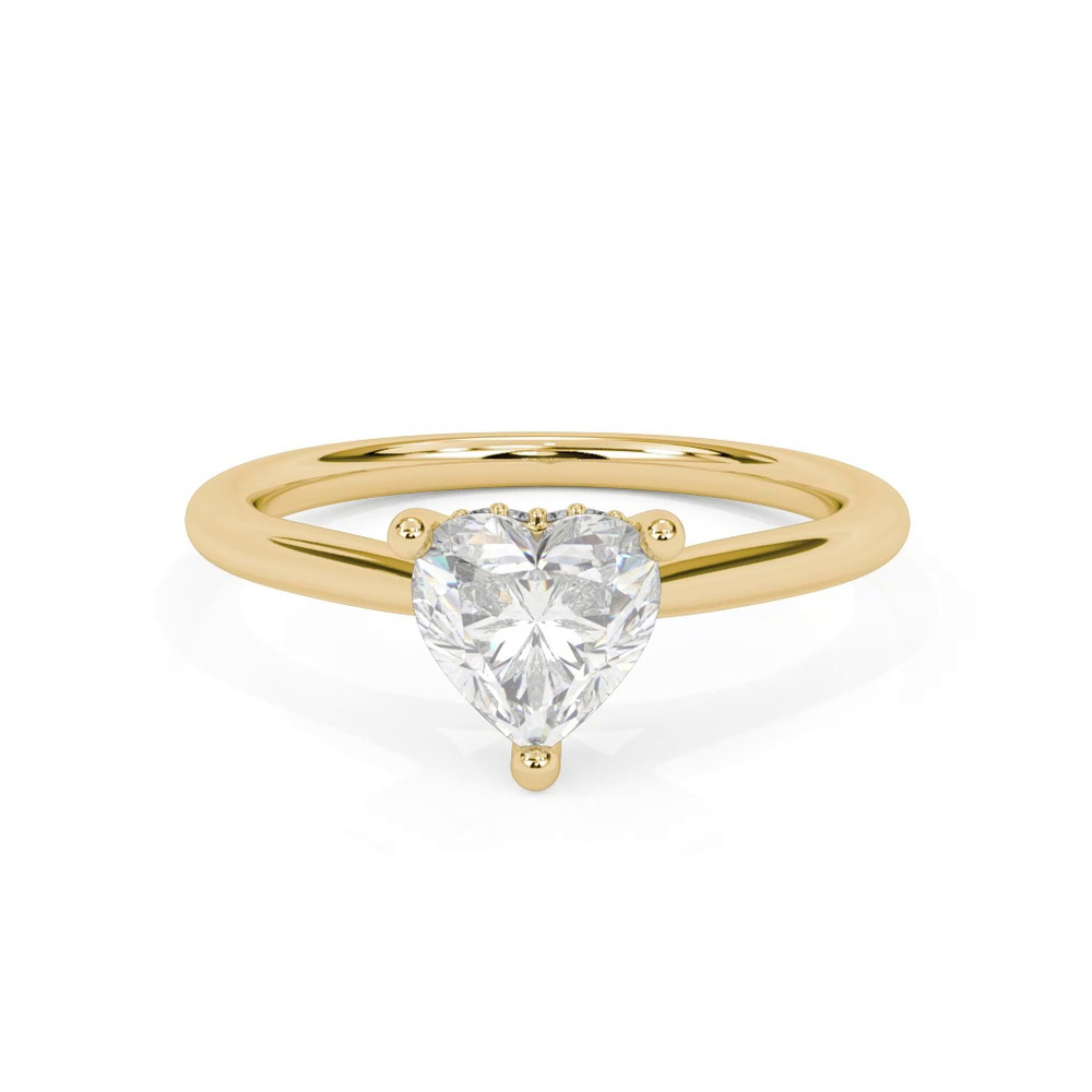 360 degree view of Kate Hidden Halo Diamond Engagement Ring