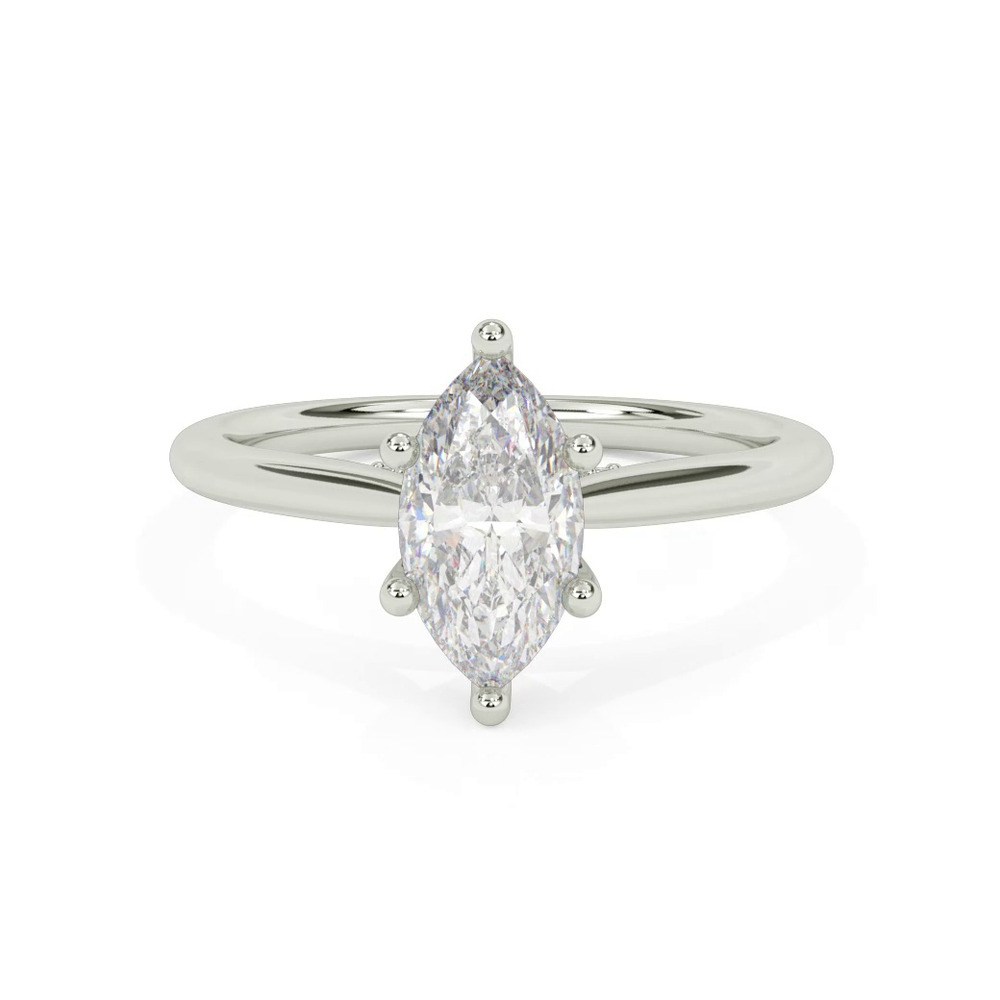 360 degree view of Kate Hidden Halo Diamond Engagement Ring
