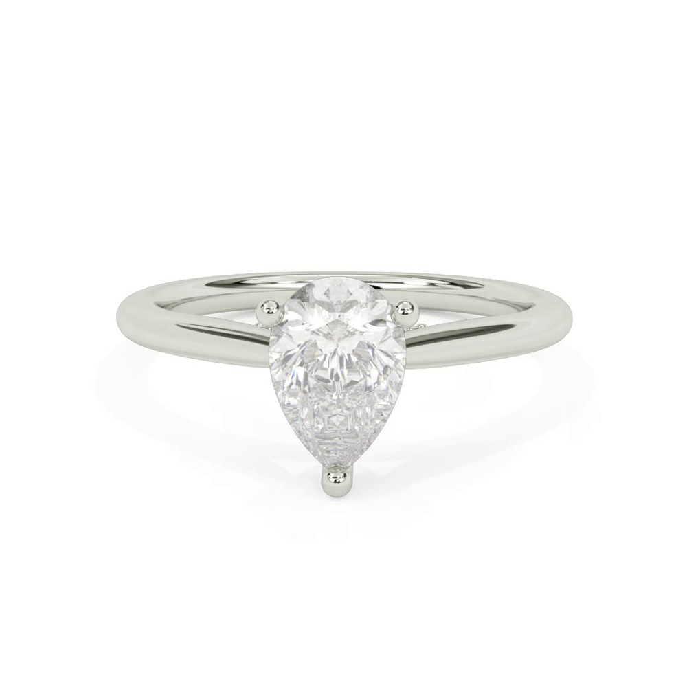 360 degree view of Kate Hidden Halo Diamond Engagement Ring