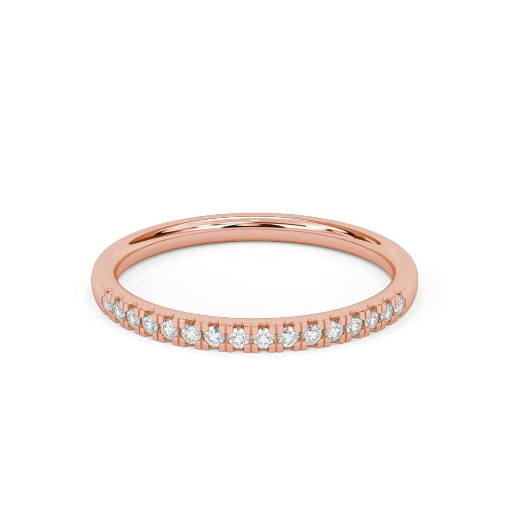 360 degree view of Daphne Pavé Diamond Band