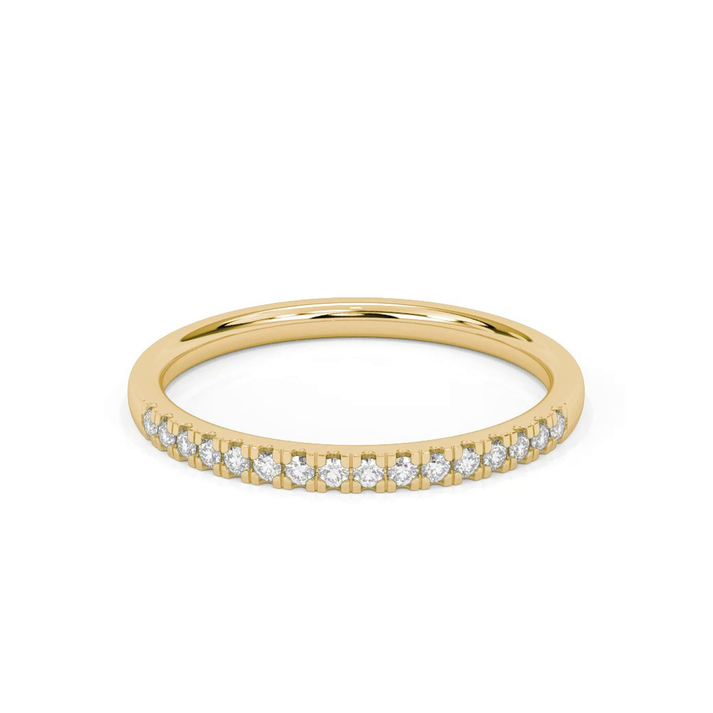 360 degree view of Daphne Pavé Diamond Band