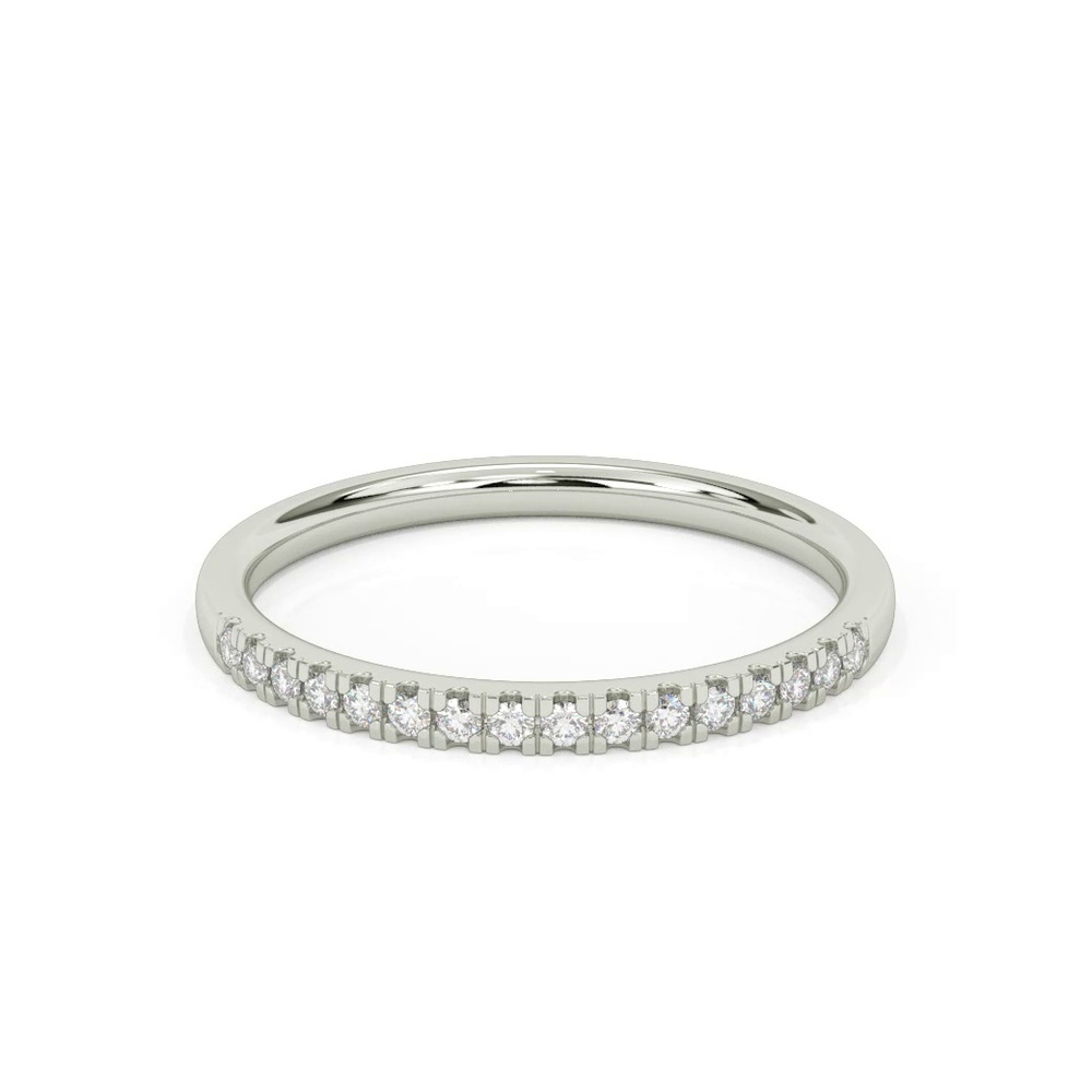 360 degree view of Daphne Pavé Diamond Band