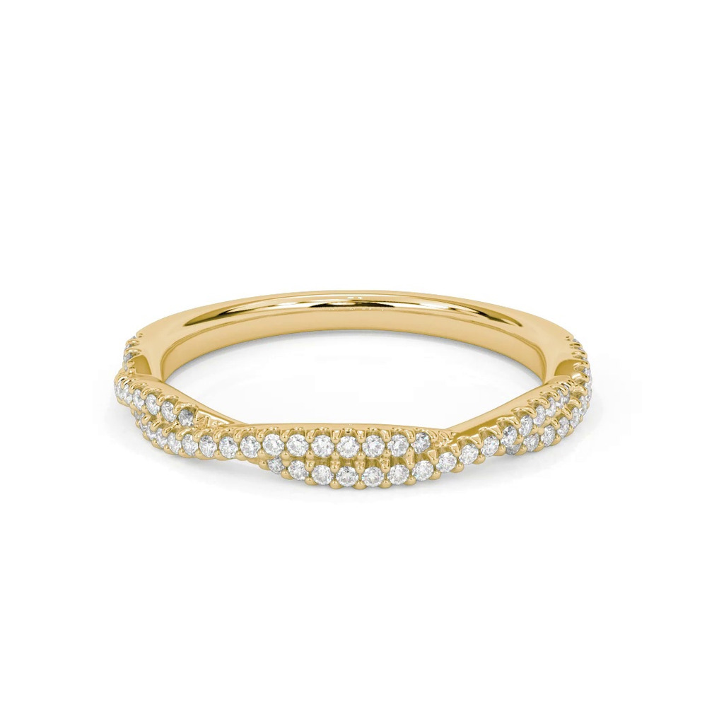 360 degree view of Laney Pave Twist Band