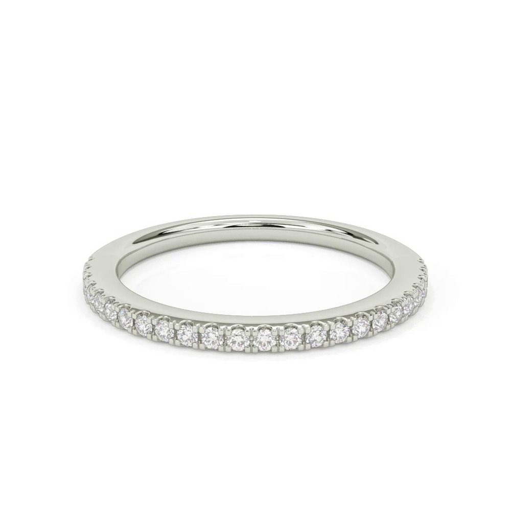 360 degree view of Sabrina Pave Diamond Band