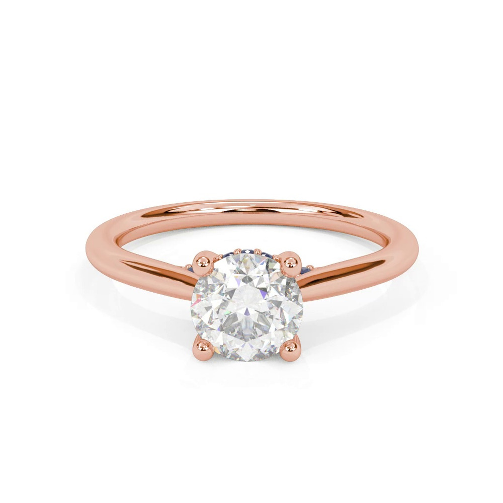 360 degree view of Dido Hidden Halo Sapphire Engagement Ring