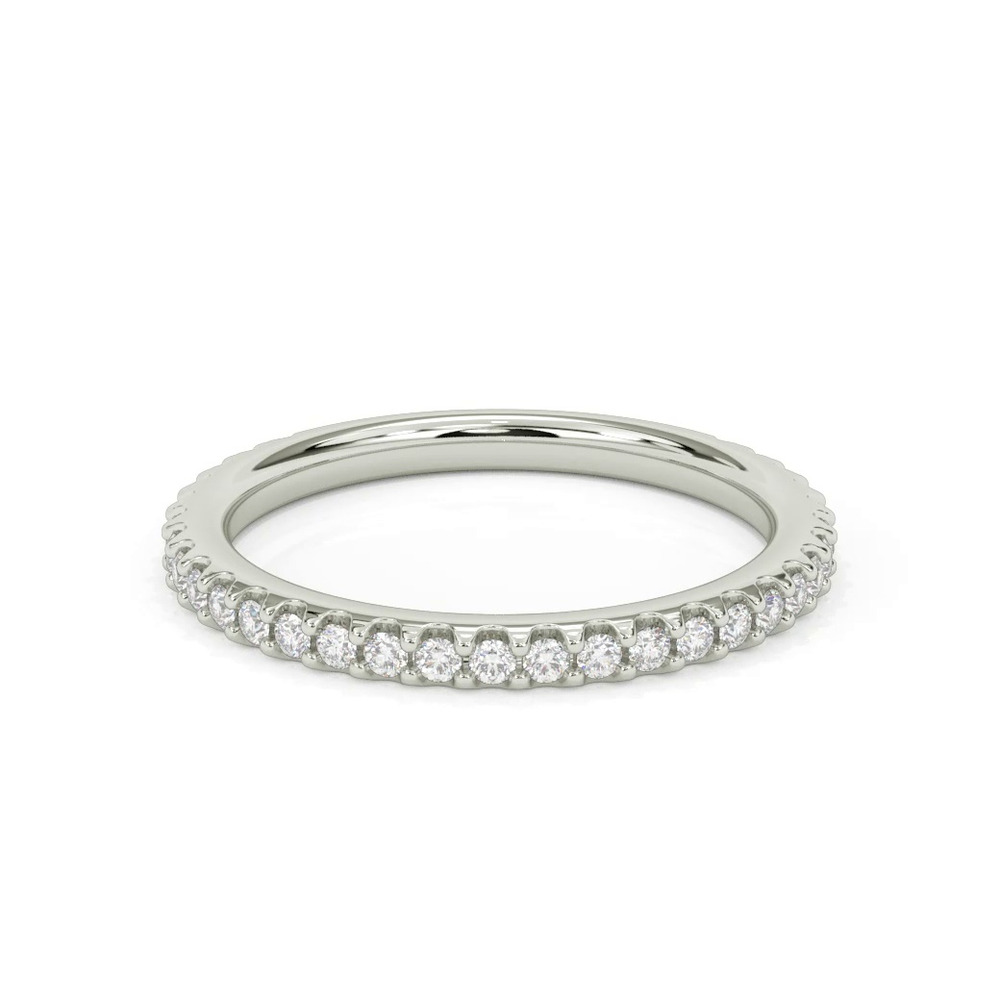 360 degree view of Raquel Pavé Diamond Band