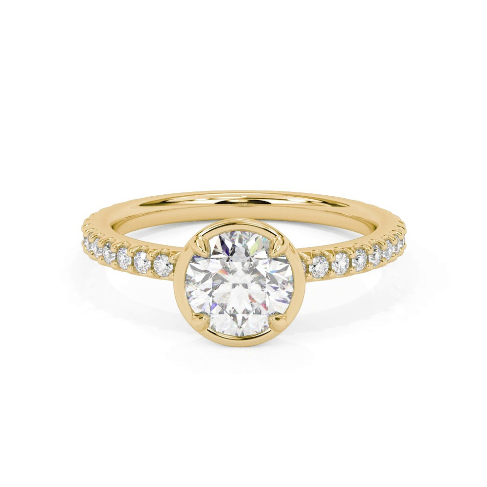 360 degree view of Raquel Engagement Ring