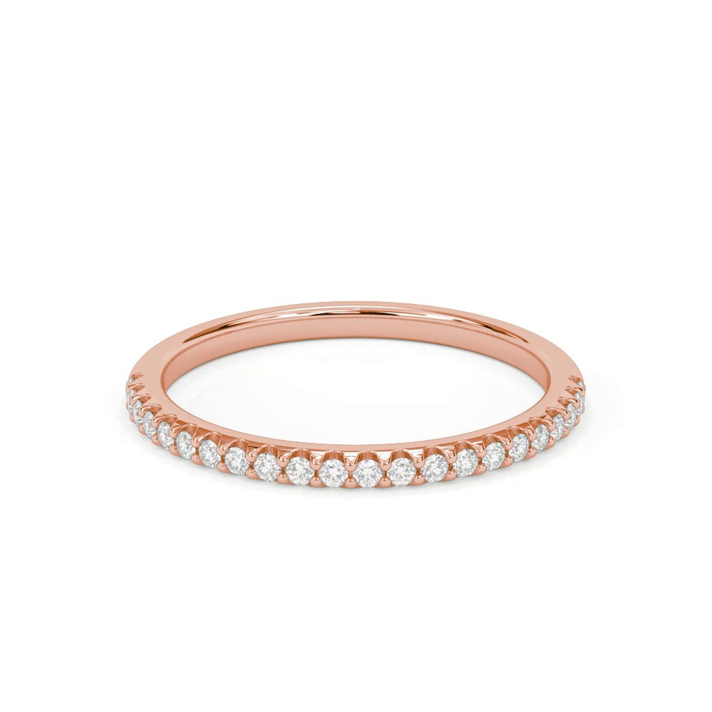 360 degree view of Elliott Pavé Diamond Band