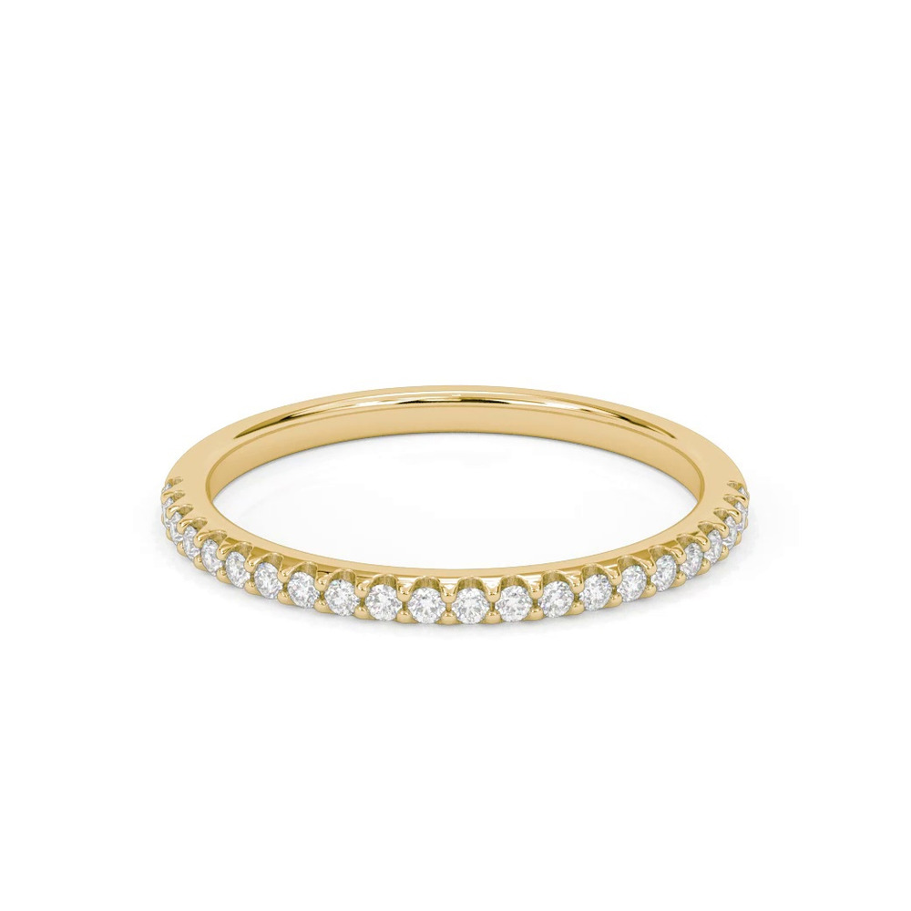 360 degree view of Elliott Pavé Diamond Band