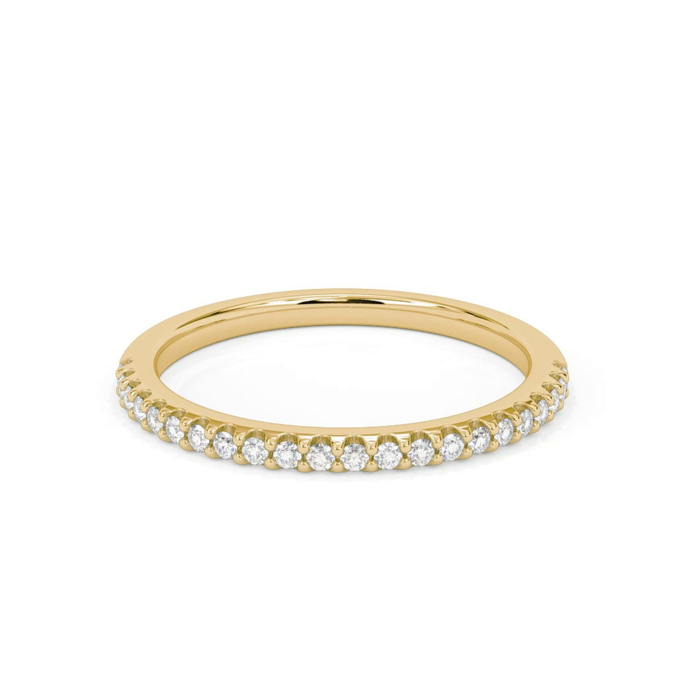 360 degree view of Tiana Half Way Diamond Band