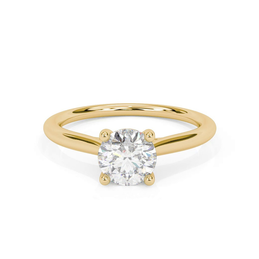 360 degree view of Delphina Solitaire Engagement Ring