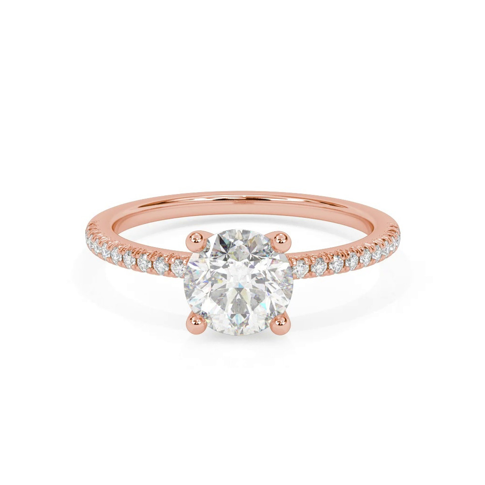 360 degree view of Renata Pavé Diamond Engagement Ring
