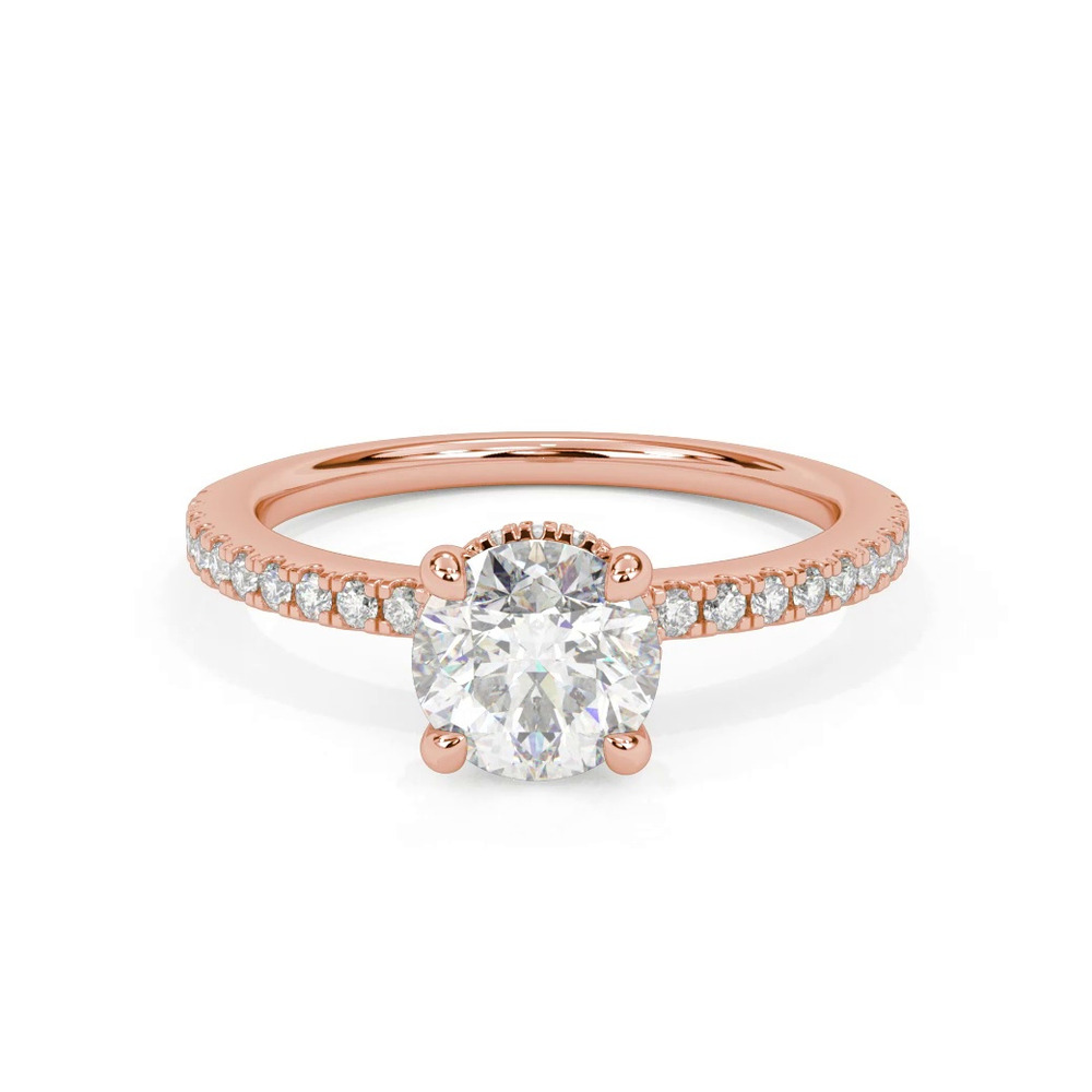 360 degree view of Angela Diamond Engagement Ring