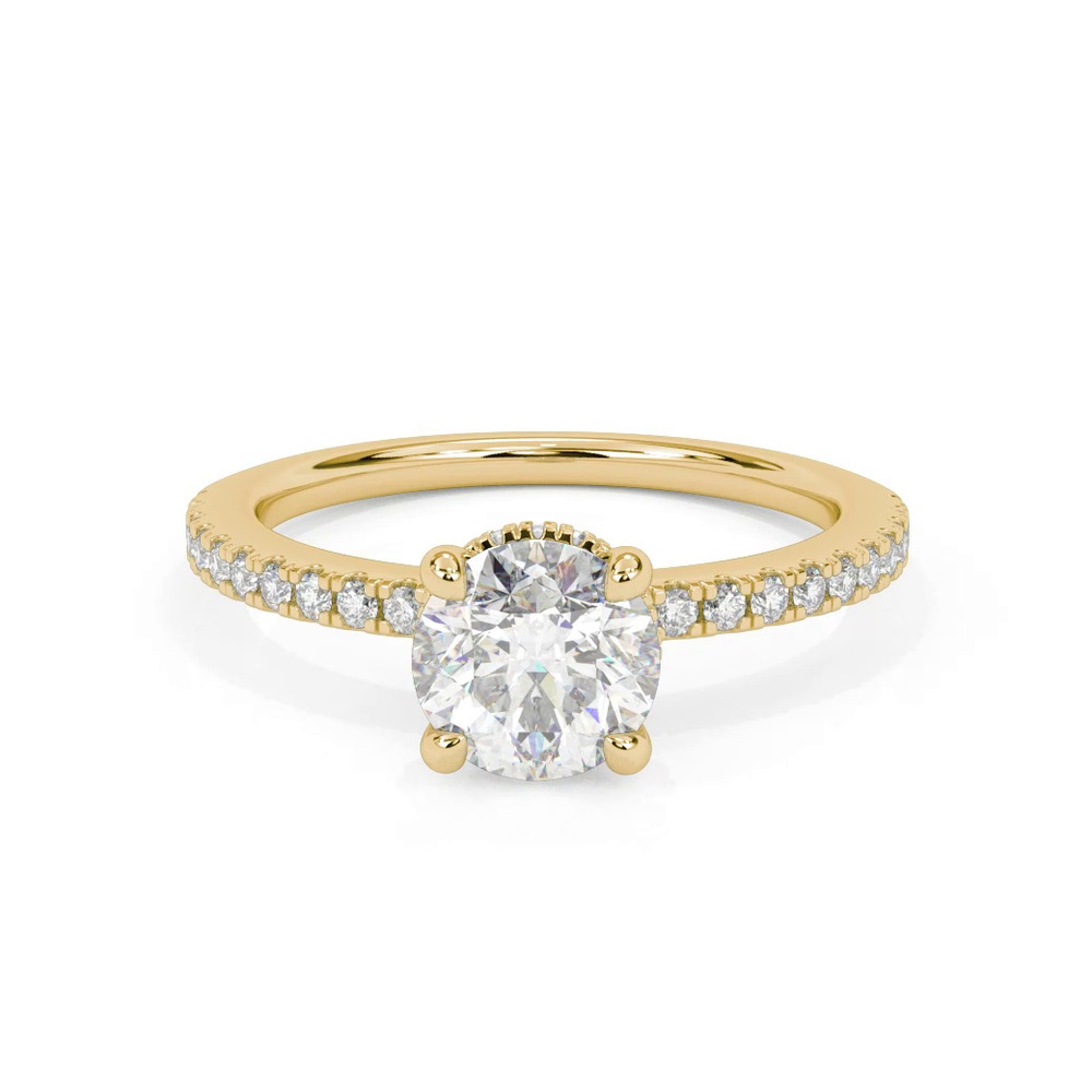 360 degree view of Angela Diamond Engagement Ring