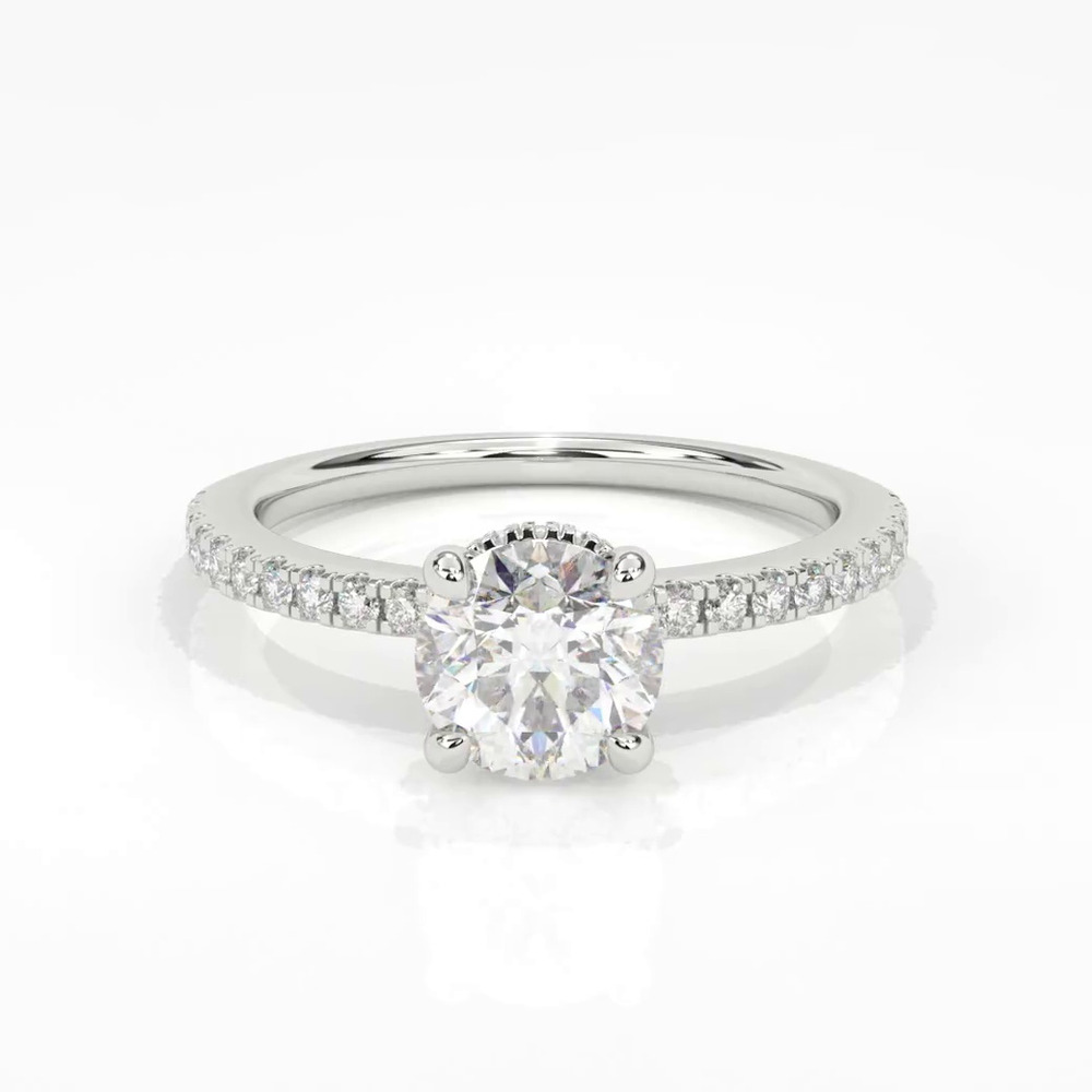 360 degree view of Angela Diamond Engagement Ring