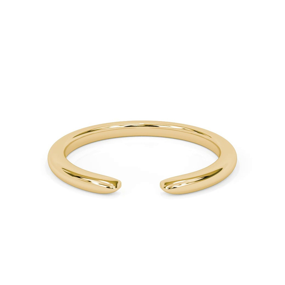 360 degree view of Lexi High Polished Open Band