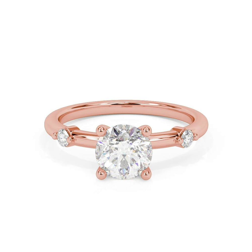 360 degree view of Daria Diamond Accent Engagement Ring
