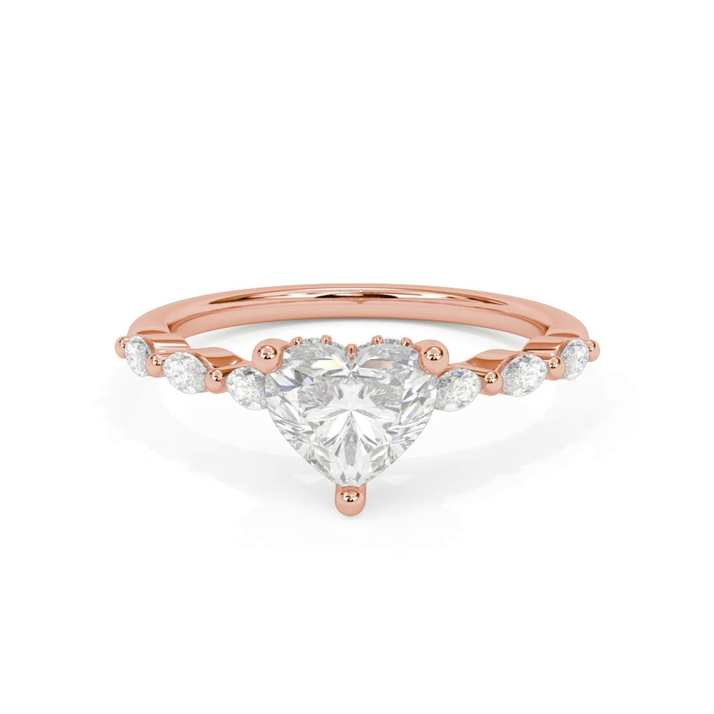 360 degree view of Betty Marquise Diamond Engagement Ring