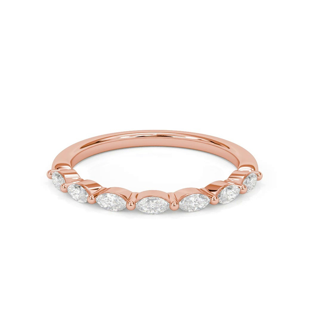 360 degree view of Betty Marquise Diamond Band