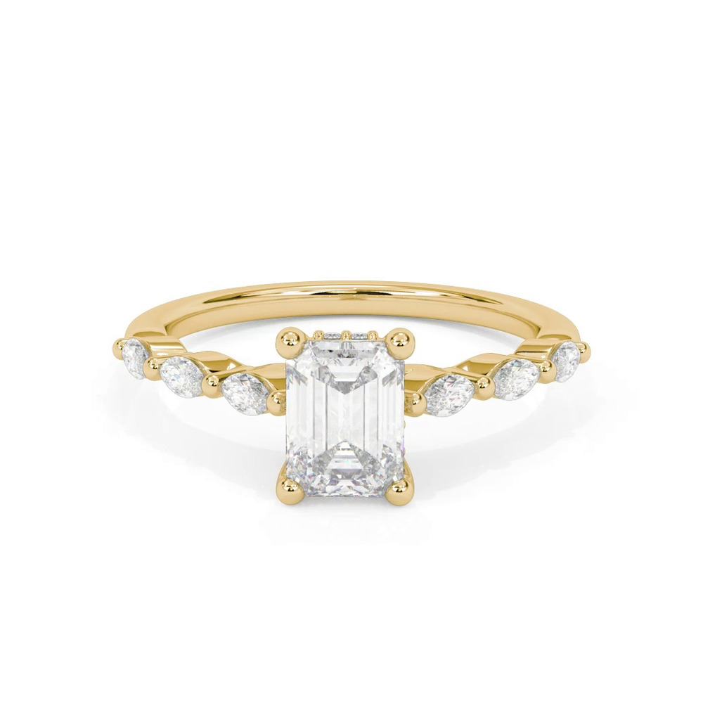 360 degree view of Betty Marquise Diamond Engagement Ring