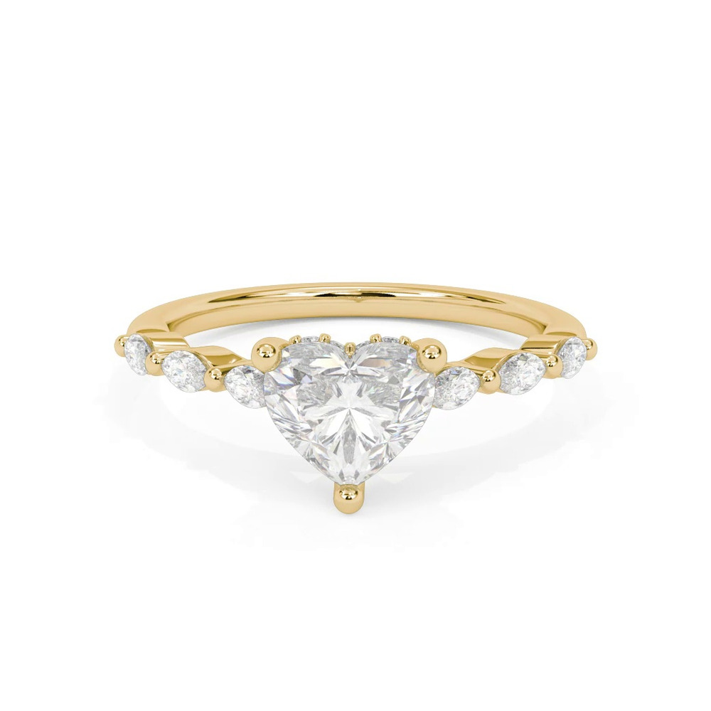 360 degree view of Betty Marquise Diamond Engagement Ring