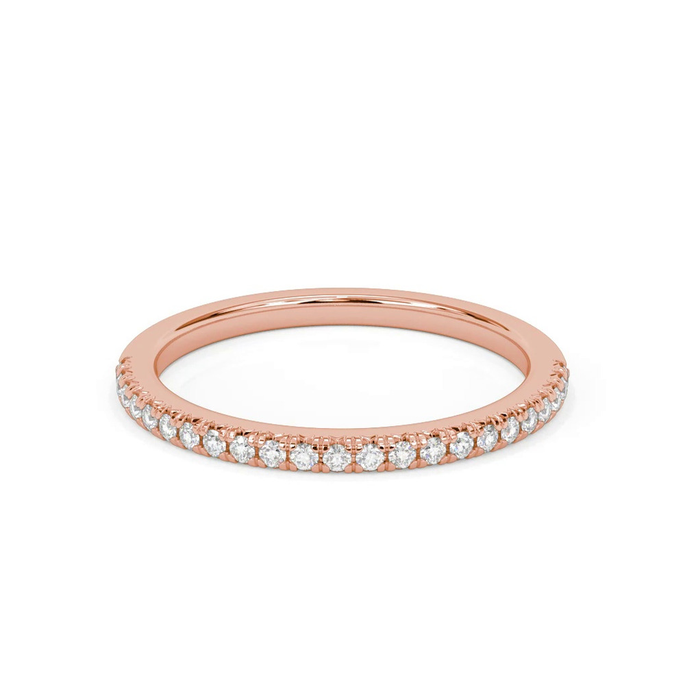 360 degree view of Raven Pave Diamond Band