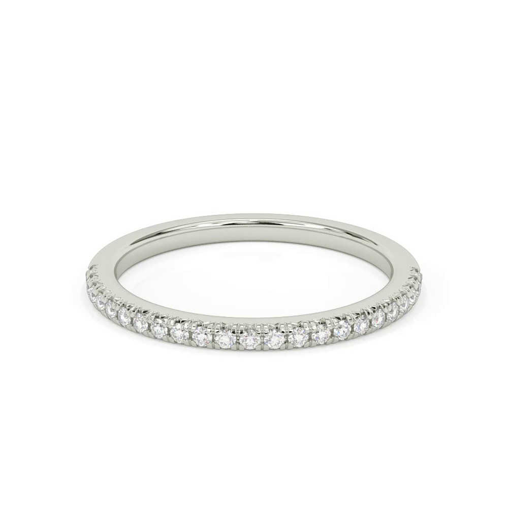 360 degree view of Raven Pave Diamond Band
