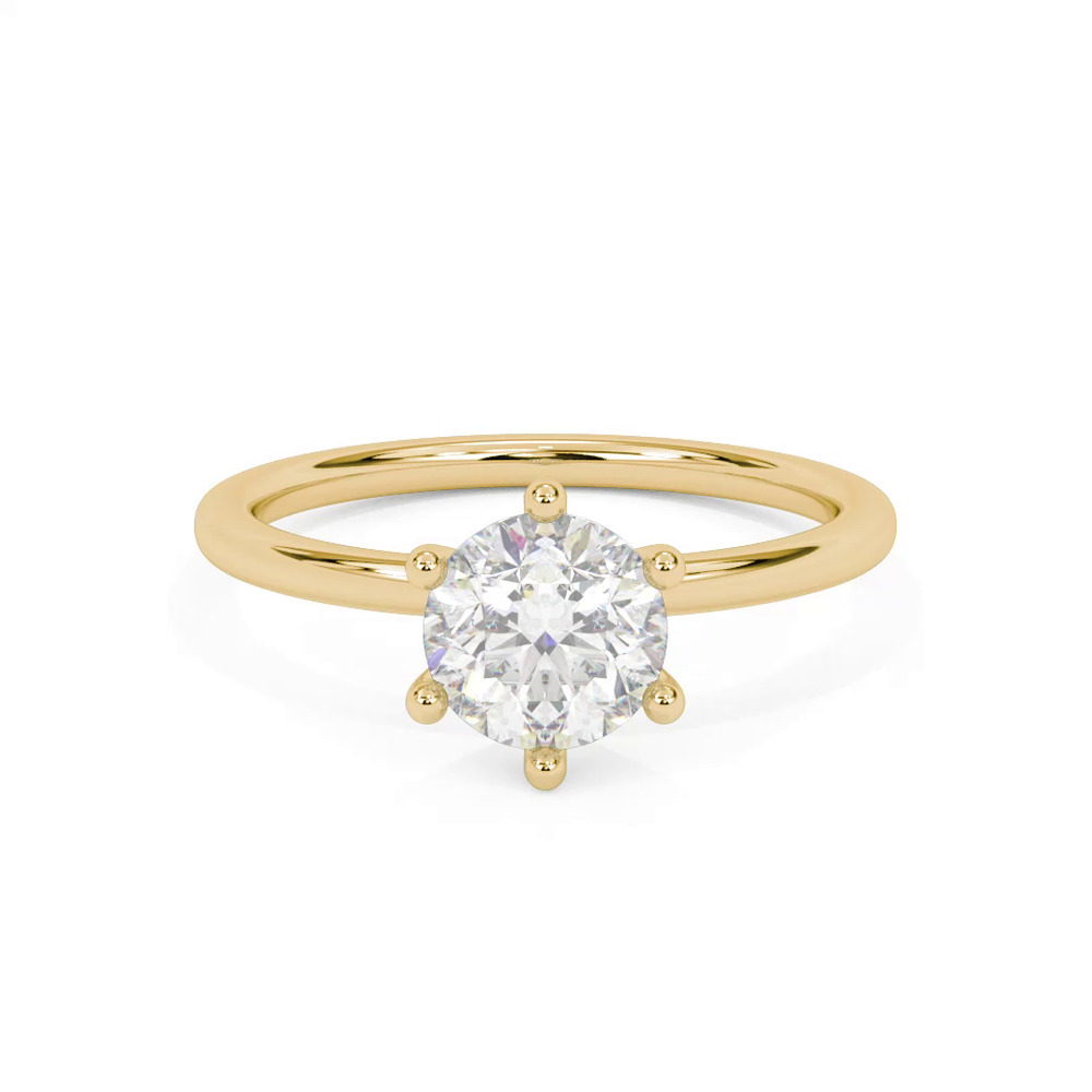 360 degree view of Barrie Solitaire Engagement Ring