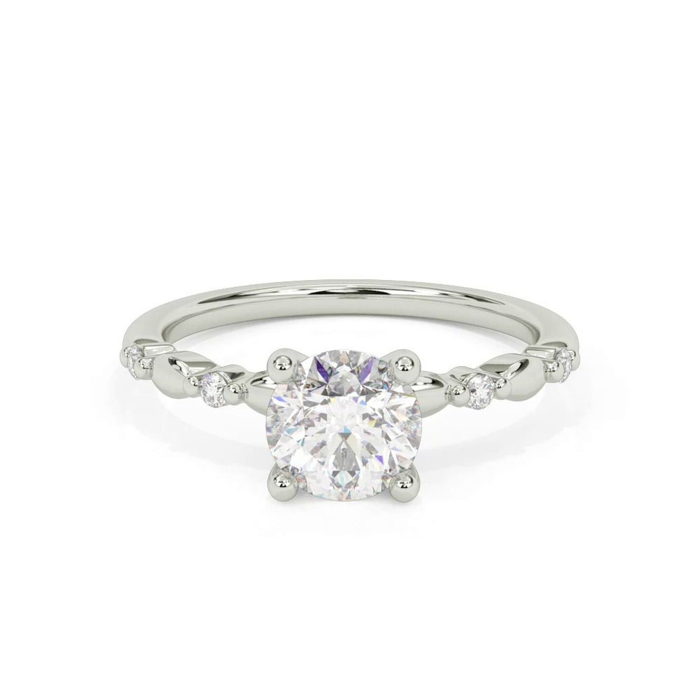 360 degree view of Mayra Diamond Accent Engagement Ring