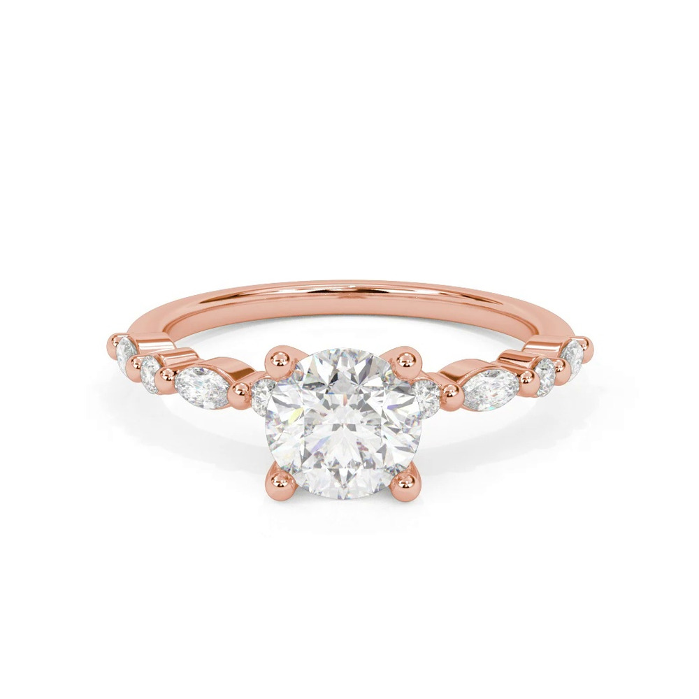 360 degree view of Fern Engagement Ring