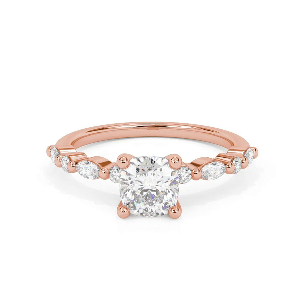 360 degree view of Fern Engagement Ring