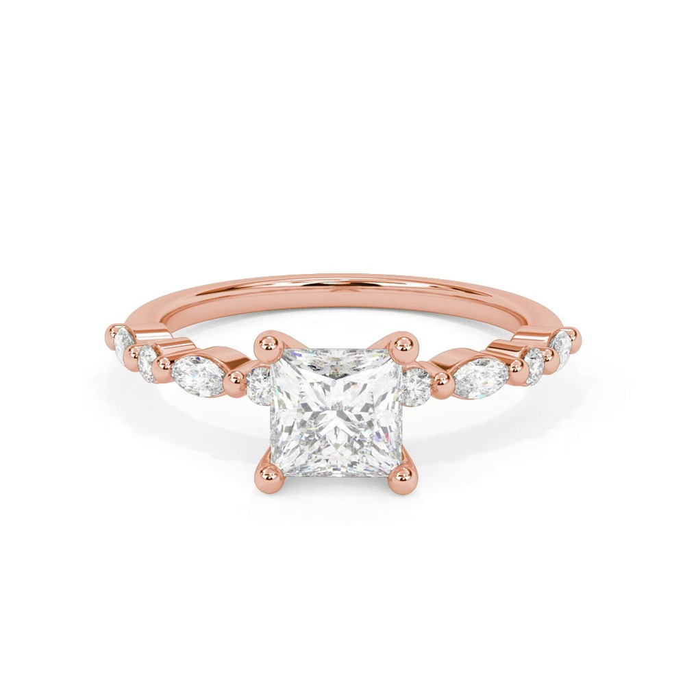 360 degree view of Fern Engagement Ring